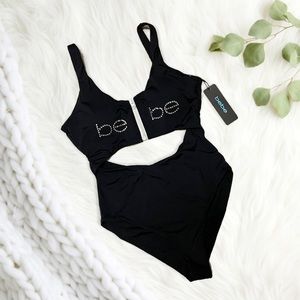 Bebe Swim Bebe Womens Bathing Suit Top Tank M Poshmark